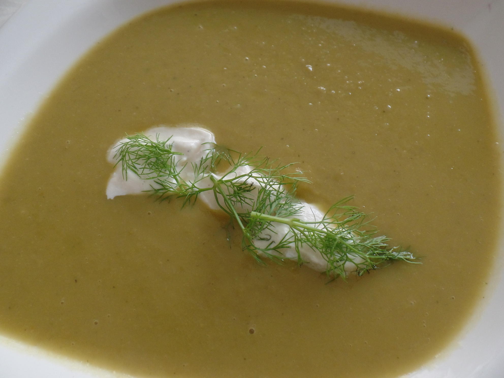 Bilder für Erbsen-Fenchel-Suppe - Rezept