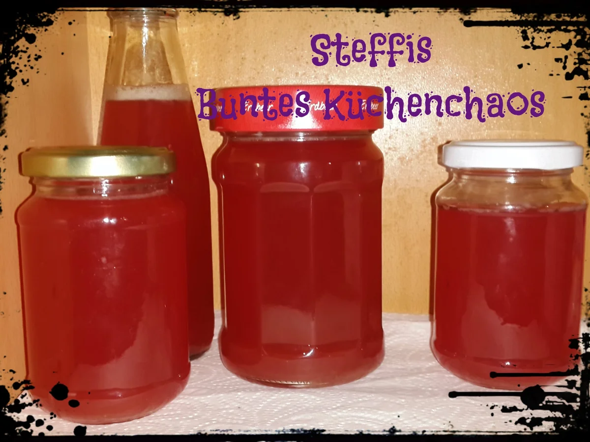 Rhabarbersirup - Rezept - Bild Nr. 5352