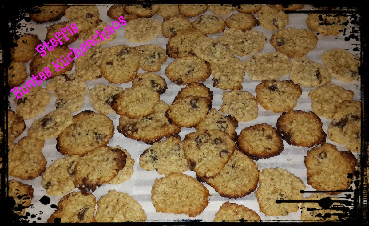  Haferflocken Cookies mit Schokostückchen - Rezept - Bild Nr. 5352
