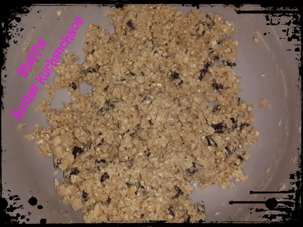 Haferflocken Cookies mit Schokostückchen - Rezept - Bild Nr. 5353