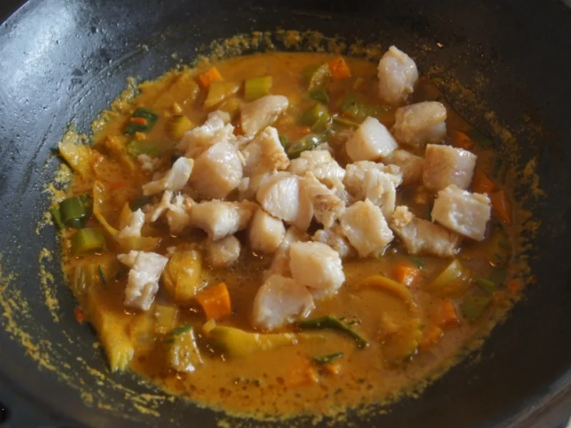 Fischcurry mit Basmati Reis - Rezept - Bild Nr. 5366