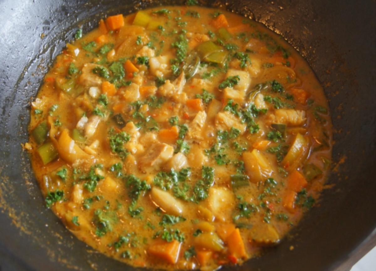 Fischcurry mit Basmati Reis - Rezept - Bild Nr. 5368