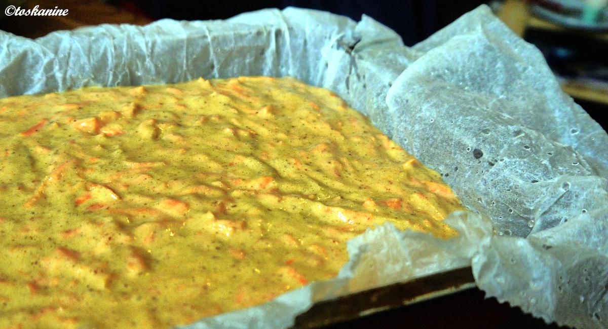 Möhren-Streuselkuchen mit Orangenschmand - Rezept - Bild Nr. 8