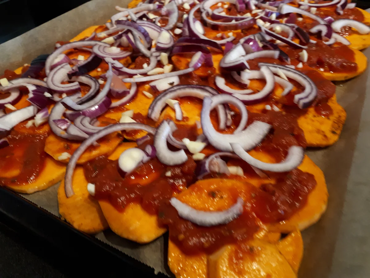 BiNe` S SÜSSKARTOFFELPIZZA - Rezept - Bild Nr. 5384