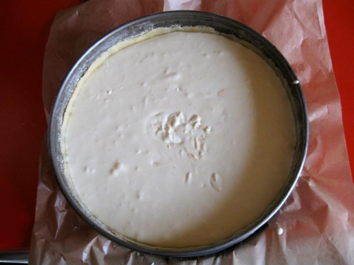 Kokos Mascarpone Käse Kuchen mit Kirschen - Rezept - Bild Nr. 5404