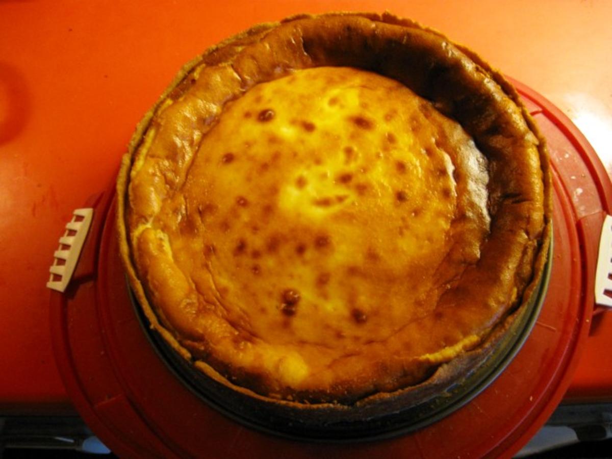 Kokos Mascarpone Käse Kuchen mit Kirschen - Rezept - Bild Nr. 5405