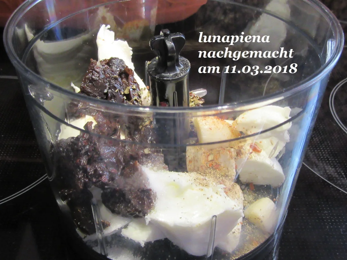 Rezept: BiNe` S MOZZARELLA - TOMATEN - AUFSTRICH Bild Nr. 5402 BiNe` S MOZZARELLA - TOMATEN - AUFSTRICH - Rezept - Bild Nr. 5402