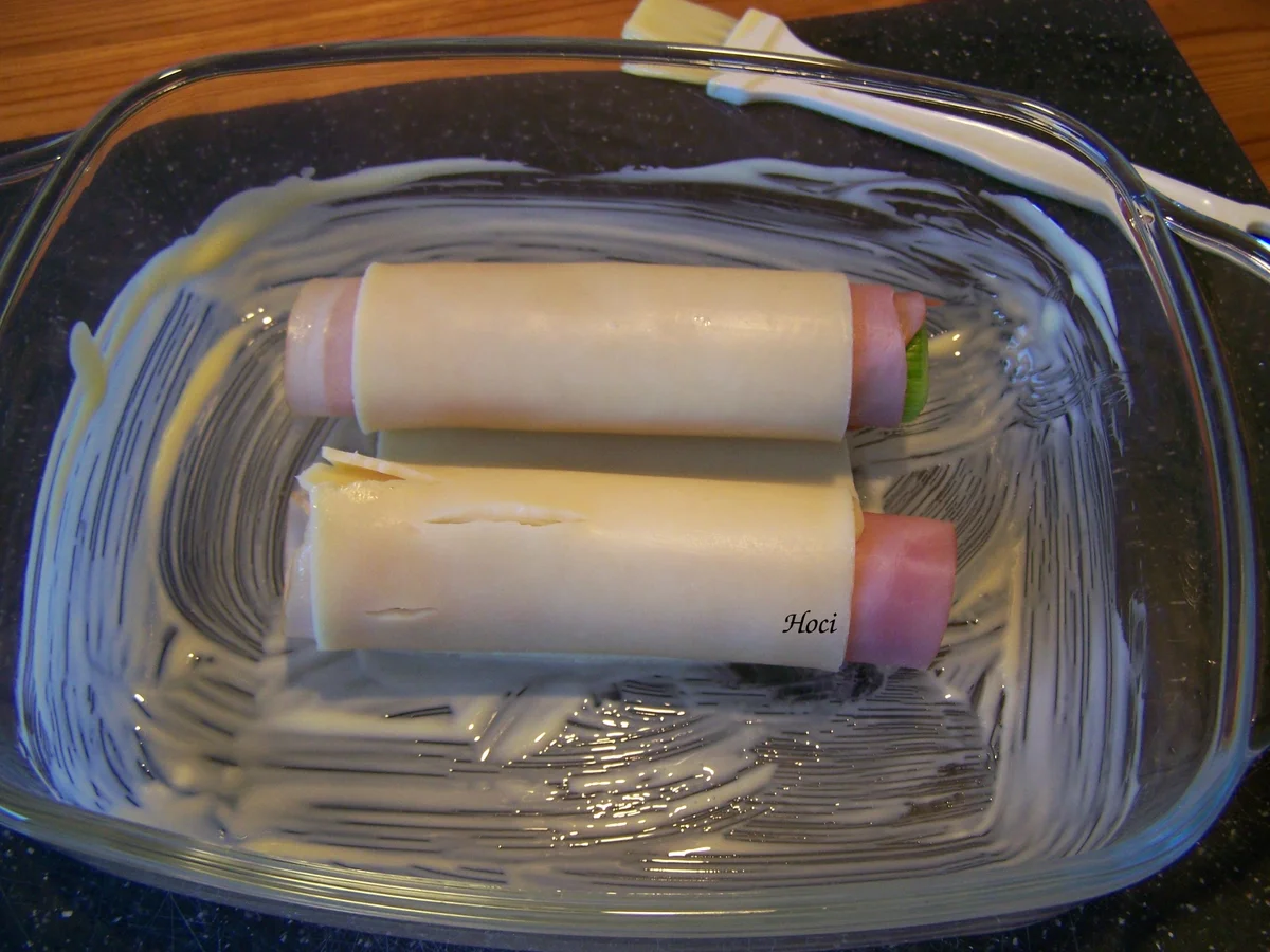 Rezept: Ummantelter Porree Bild Nr. 5421 Ummantelter Porree - Rezept - Bild Nr. 5421