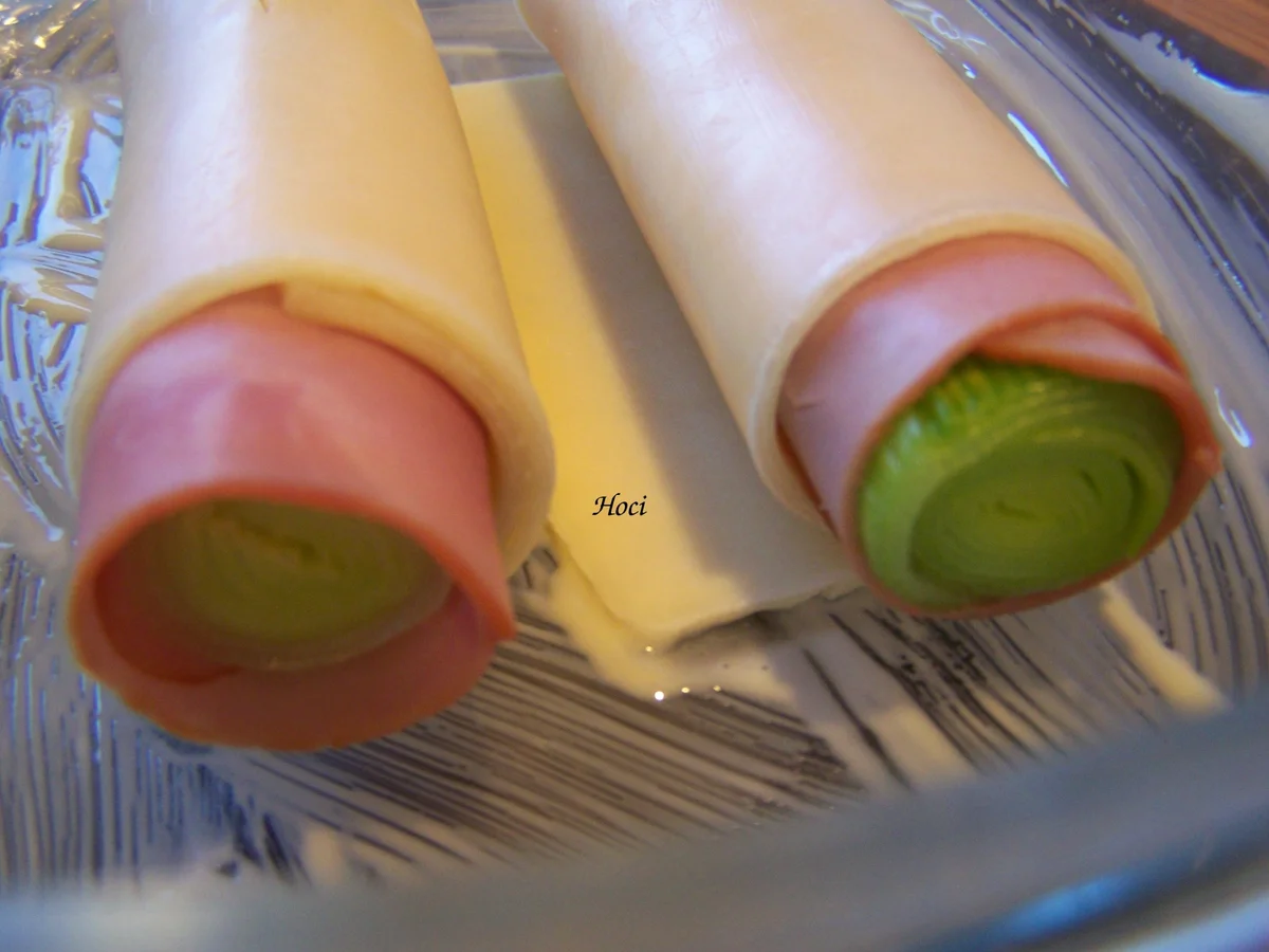 Rezept: Ummantelter Porree Bild Nr. 5422 Ummantelter Porree - Rezept - Bild Nr. 5422