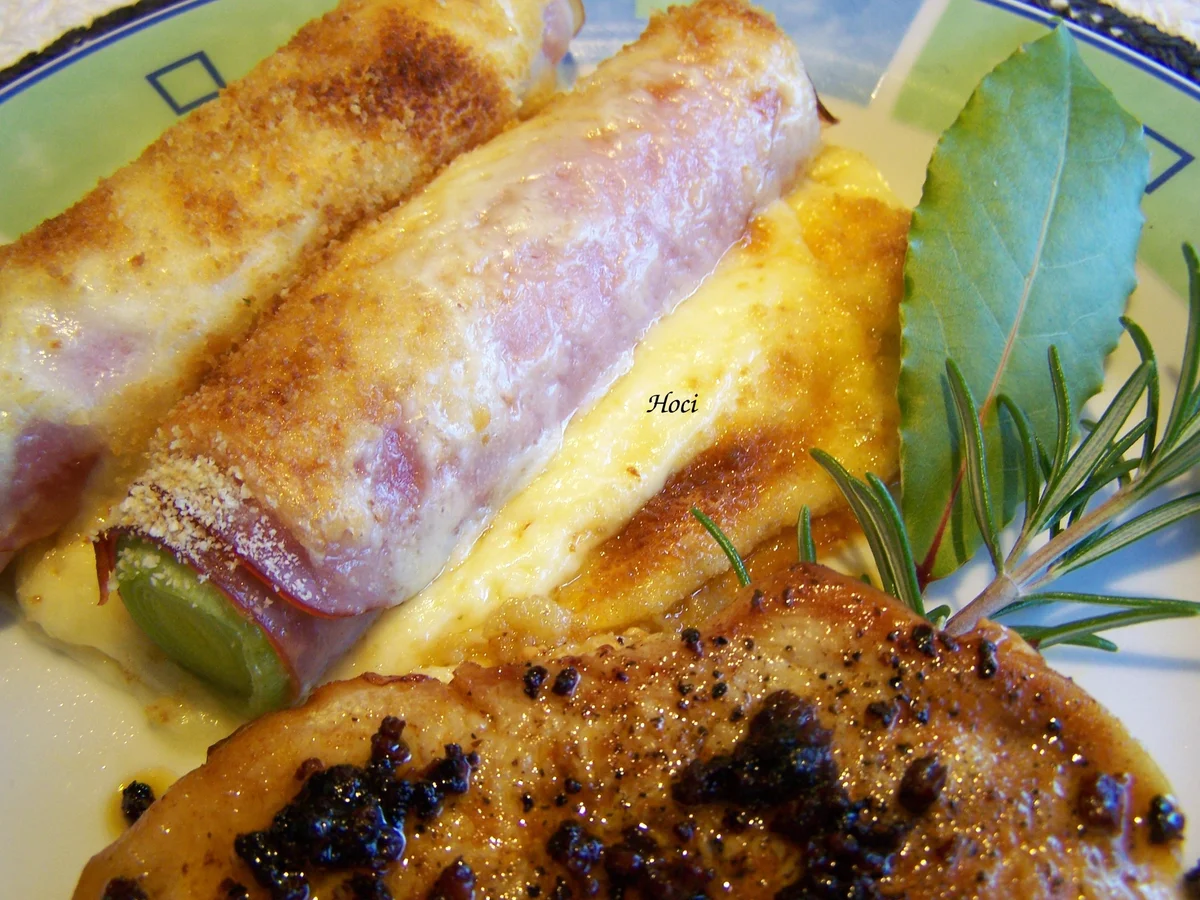 Rezept: Ummantelter Porree Bild Nr. 5426 Ummantelter Porree - Rezept - Bild Nr. 5426