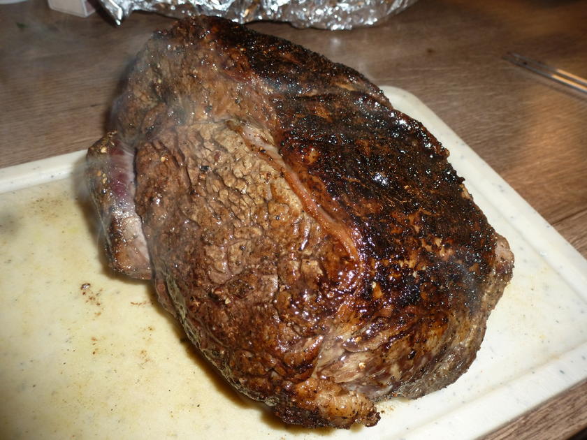 Entrecote aus dem Backofen -Niedertemperatur gegart- SUPERZART! - Rezept