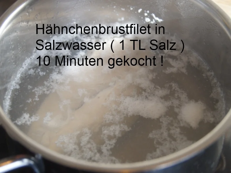 Gebratener Reis mit Gemüse, Ei und Hähnchenfleisch - Rezept - Bild Nr. 5397