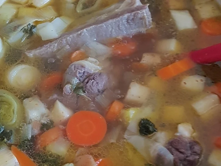 Rezept: Rindfleischsuppe mit viel Fleisch und schönen Gewürzen Bild Nr. 5398 Rindfleischsuppe mit viel Fleisch und schönen Gewürzen - Rezept - Bild Nr. 5398