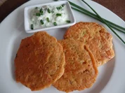 Linsenpuffer mit Joghurt-Dip - Rezept - Bild Nr. 5396