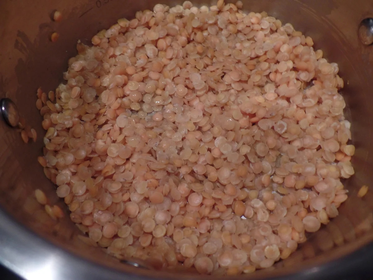 Linsenpuffer mit Joghurt-Dip - Rezept - Bild Nr. 5399