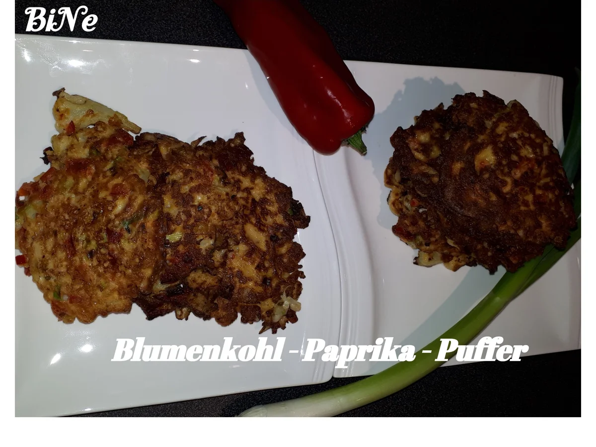 BiNe` S BLUMENKOHL - PAPRIKA - PUFFER - Rezept - Bild Nr. 5399