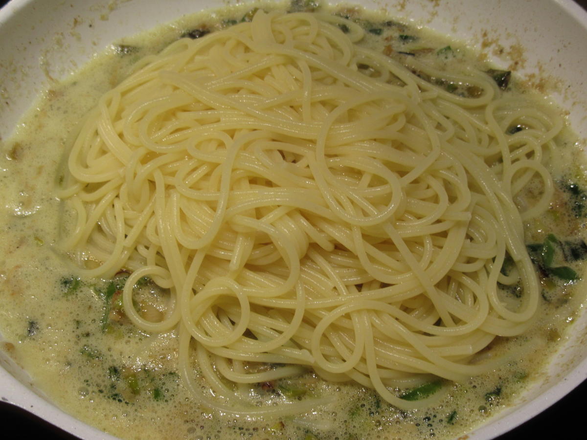 Pasta: Spaghetti con Porro - Rezept - Bild Nr. 5399