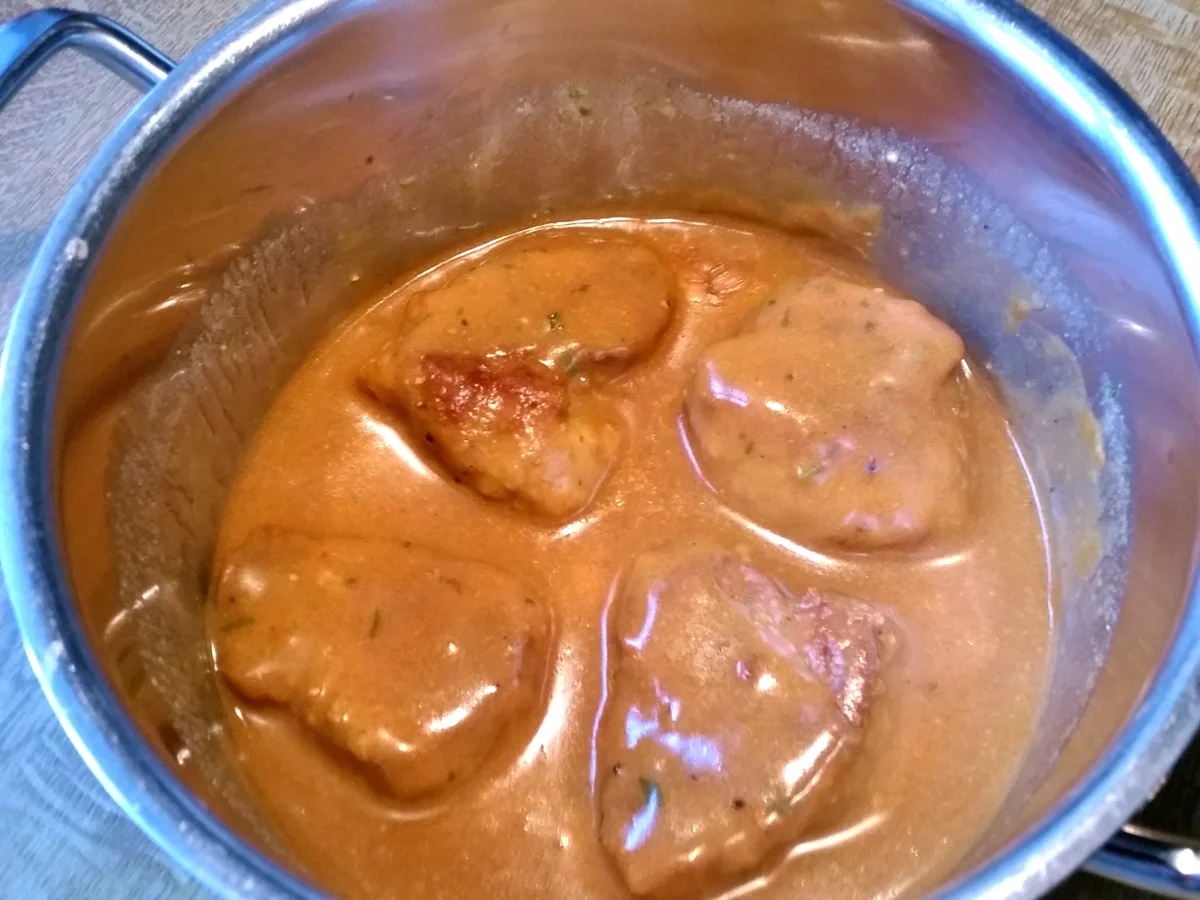 Rezept: Schweinefilet in Pfeffersoße Bild Nr. 5398 Schweinefilet in Pfeffersoße - Rezept - Bild Nr. 5398