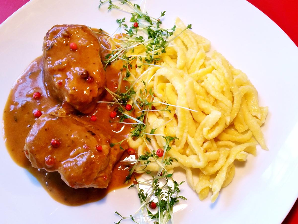 Schweinefilet in Pfeffersoße - Rezept mit Bild - kochbar.de