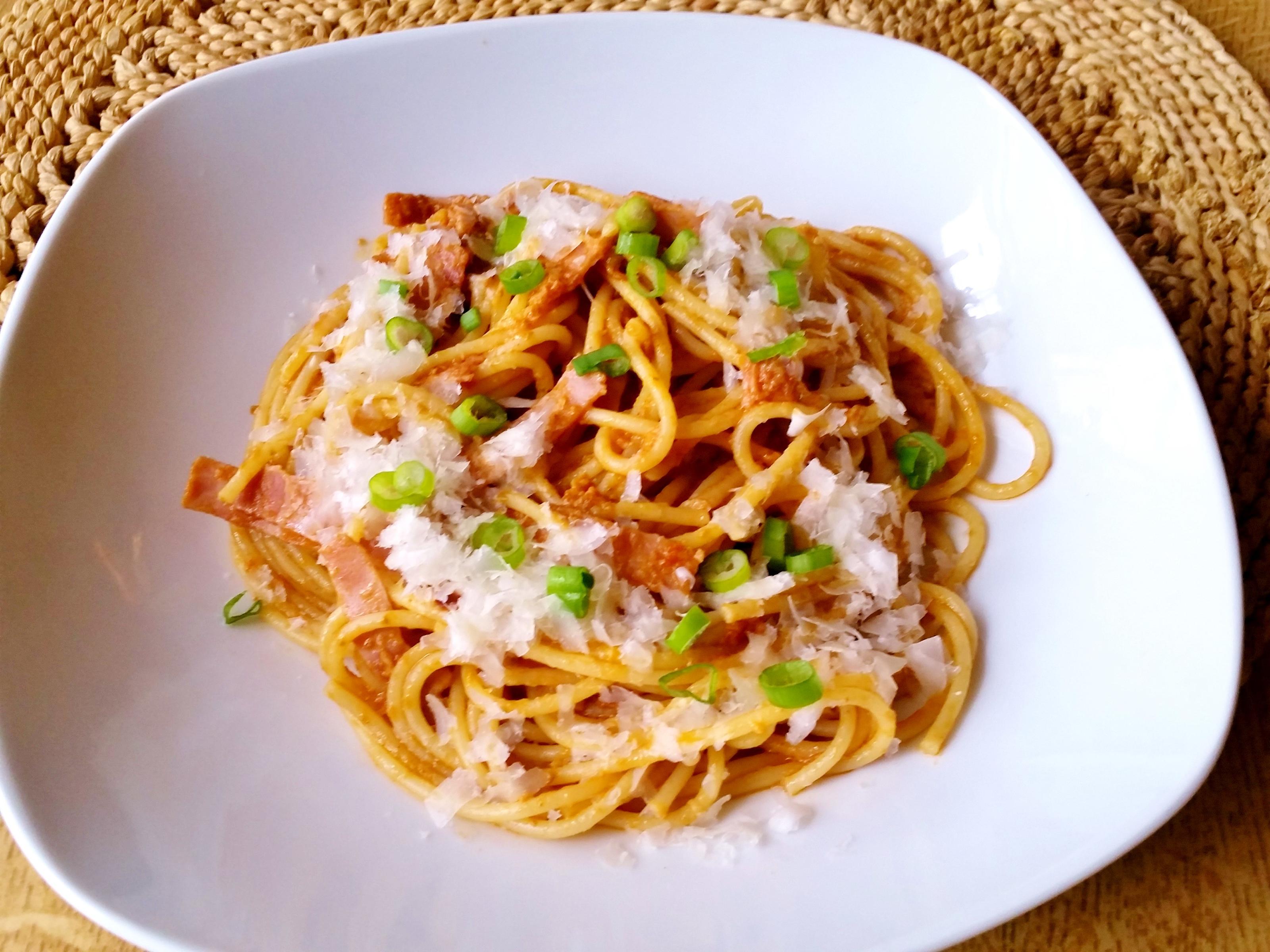 Rote Knoblauch-Spaghetti Rezept Eingereicht von mimi