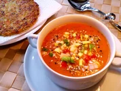 Tomatensuppe mit frischen Tomaten - Rezept - Bild Nr. 5396