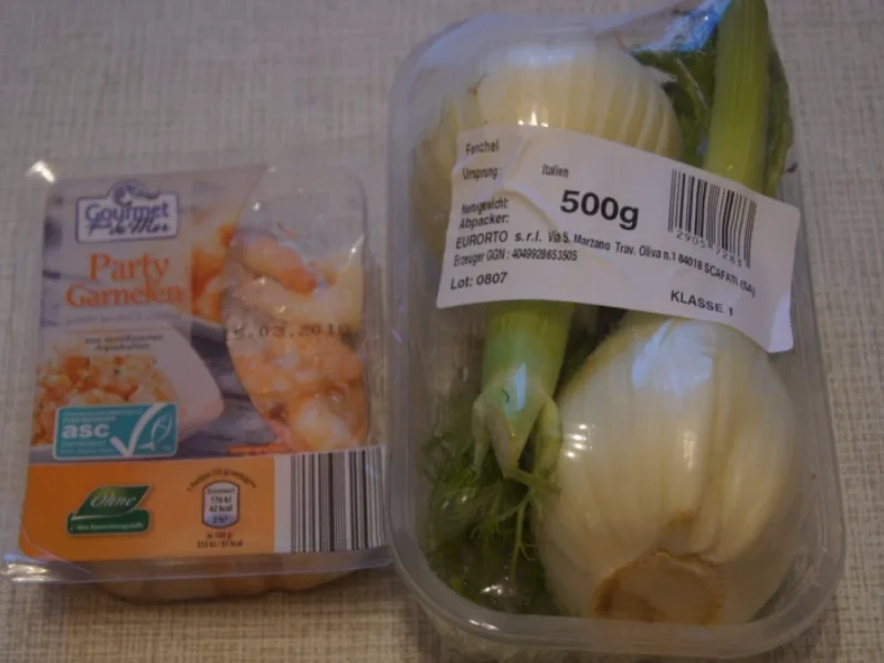 Fenchel-Garnelen-Feldsalat Teller - Rezept - Bild Nr. 5397