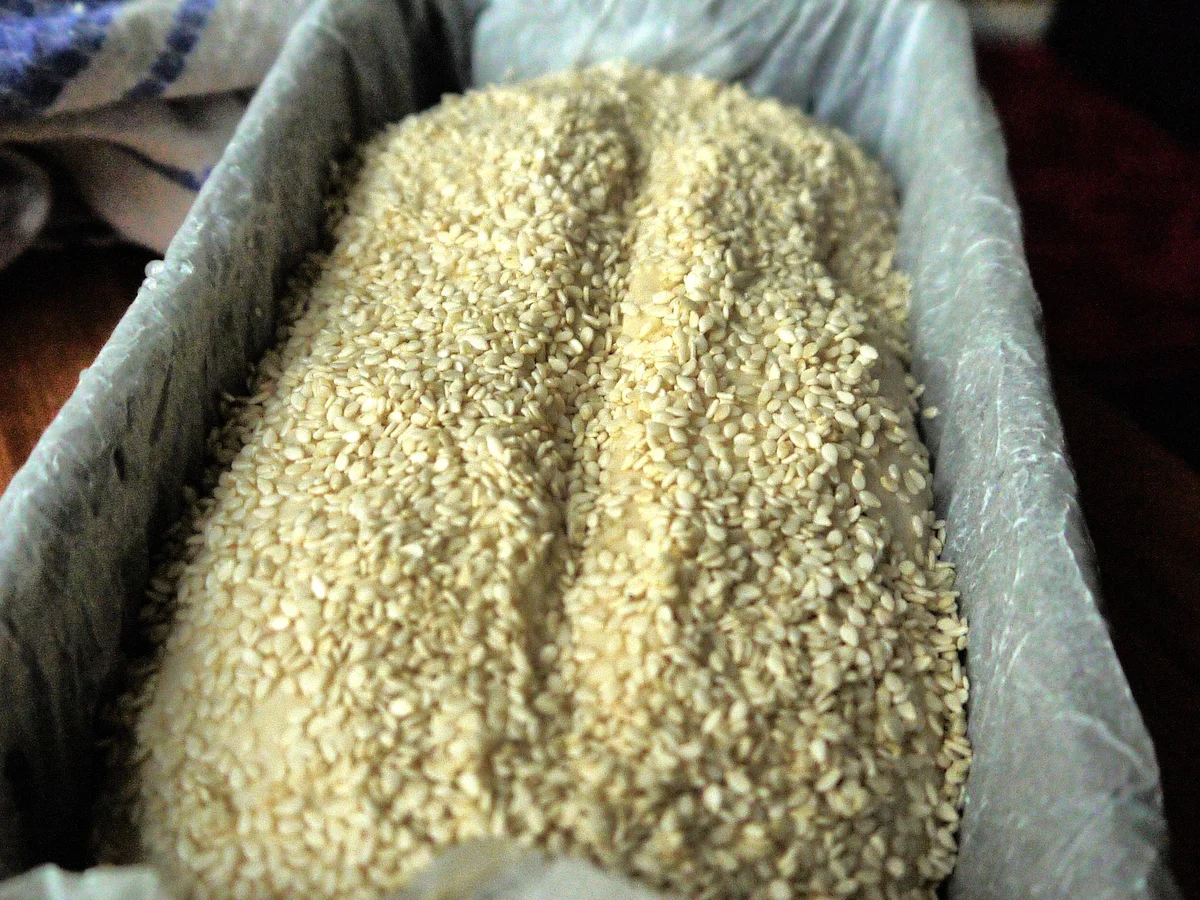 Rezept: Kastenweißbrot mit Sesam Bild Nr. 10 Kastenweißbrot mit Sesam - Rezept - Bild Nr. 10