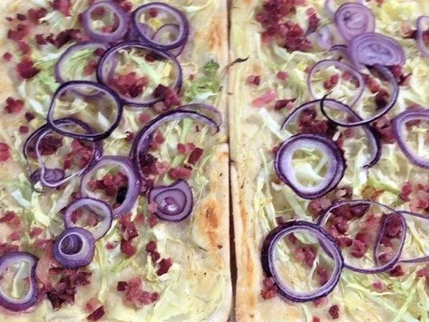 Spitzkohl-Flammkuchen - Rezept - Bild Nr. 2