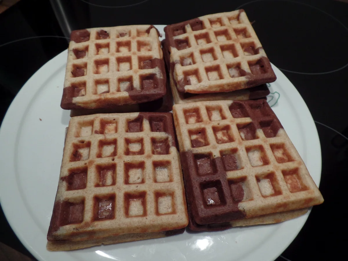 Marmor-Buttermilchwaffeln - Rezept - Bild Nr. 5423
