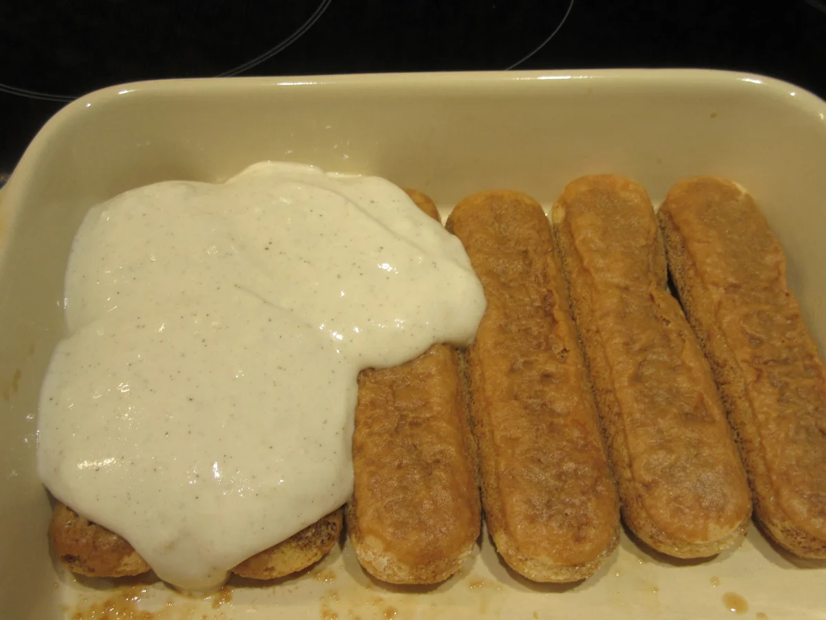 Rezept: Dessert: Schnelles Zitronendessert a´la Tiramisu Bild Nr. 5417 Dessert: Schnelles Zitronendessert a´la Tiramisu - Rezept - Bild Nr. 5417