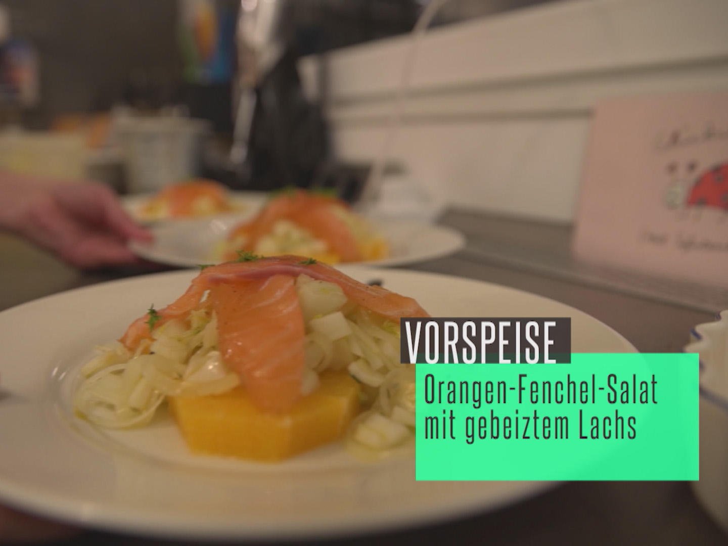 Bilder für Orangen-Fenchel-Salat mit gebeiztem Lachs - Rezept