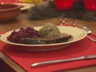 Pferdesauerbraten mit Rotkohl und Klößen - Rezept - Bild Nr. 2