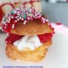 "Windbeutel" mit Vanillesahnecreme u. Himbeerschokoglasur - Rezept - Bild Nr. 2