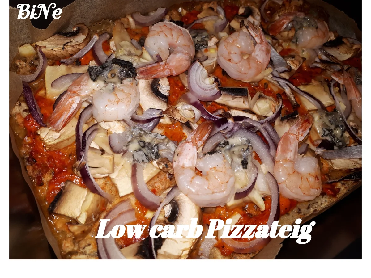 BiNe` S LOW CARB PIZZATEIG - Rezept - Bild Nr. 5422