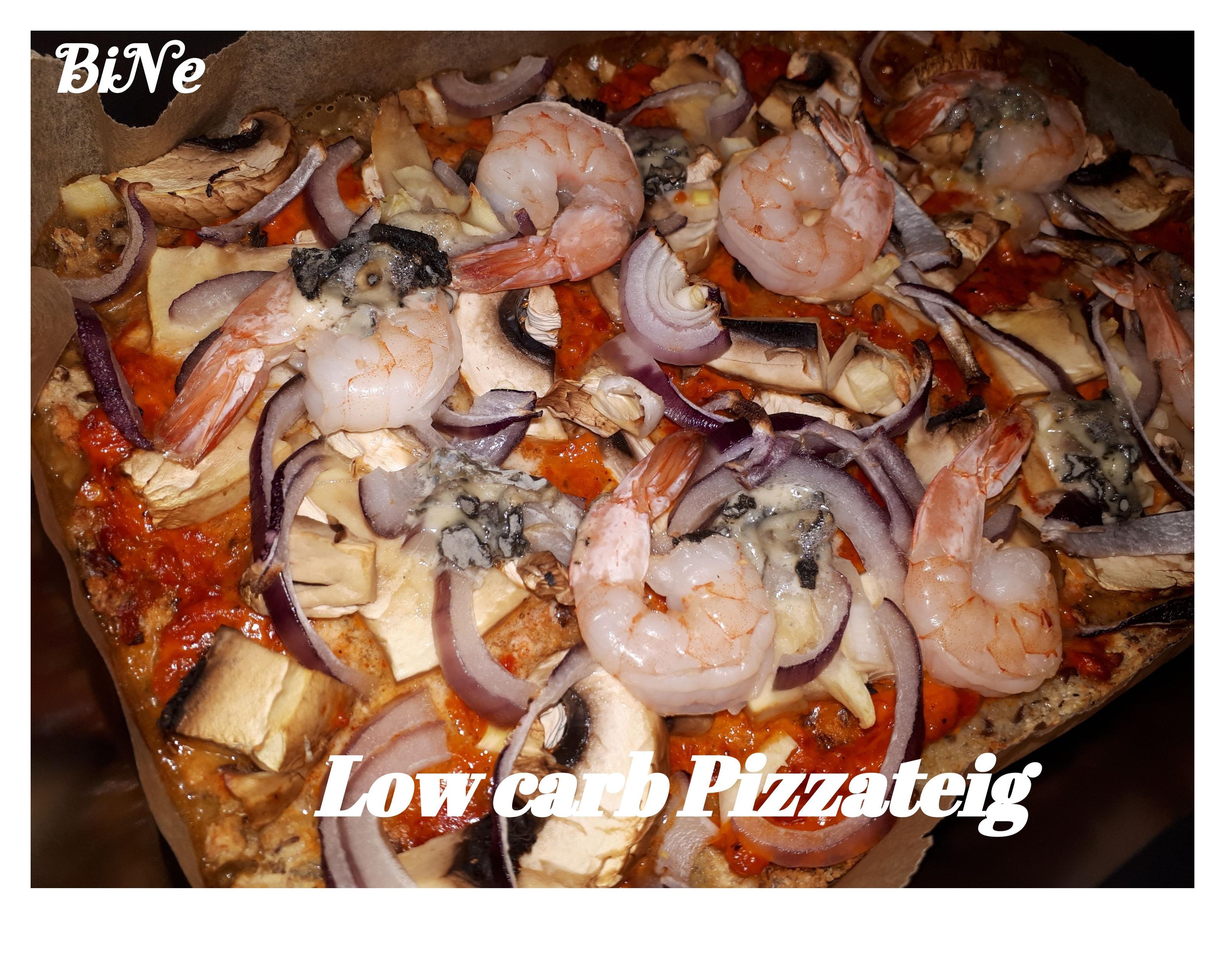 Bilder für BiNe` S LOW CARB PIZZATEIG - Rezept