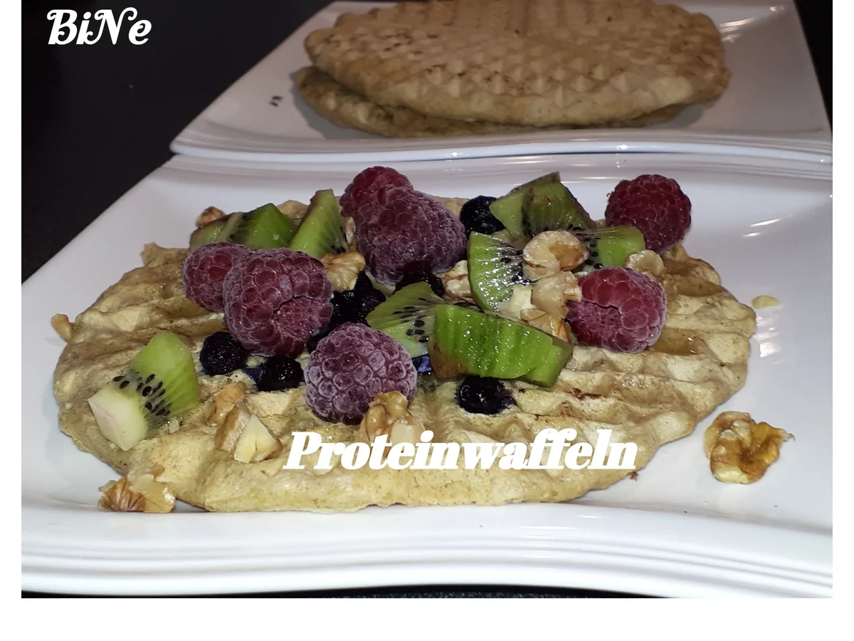 BiNe` S PROTEINWAFFELN - Rezept - Bild Nr. 2