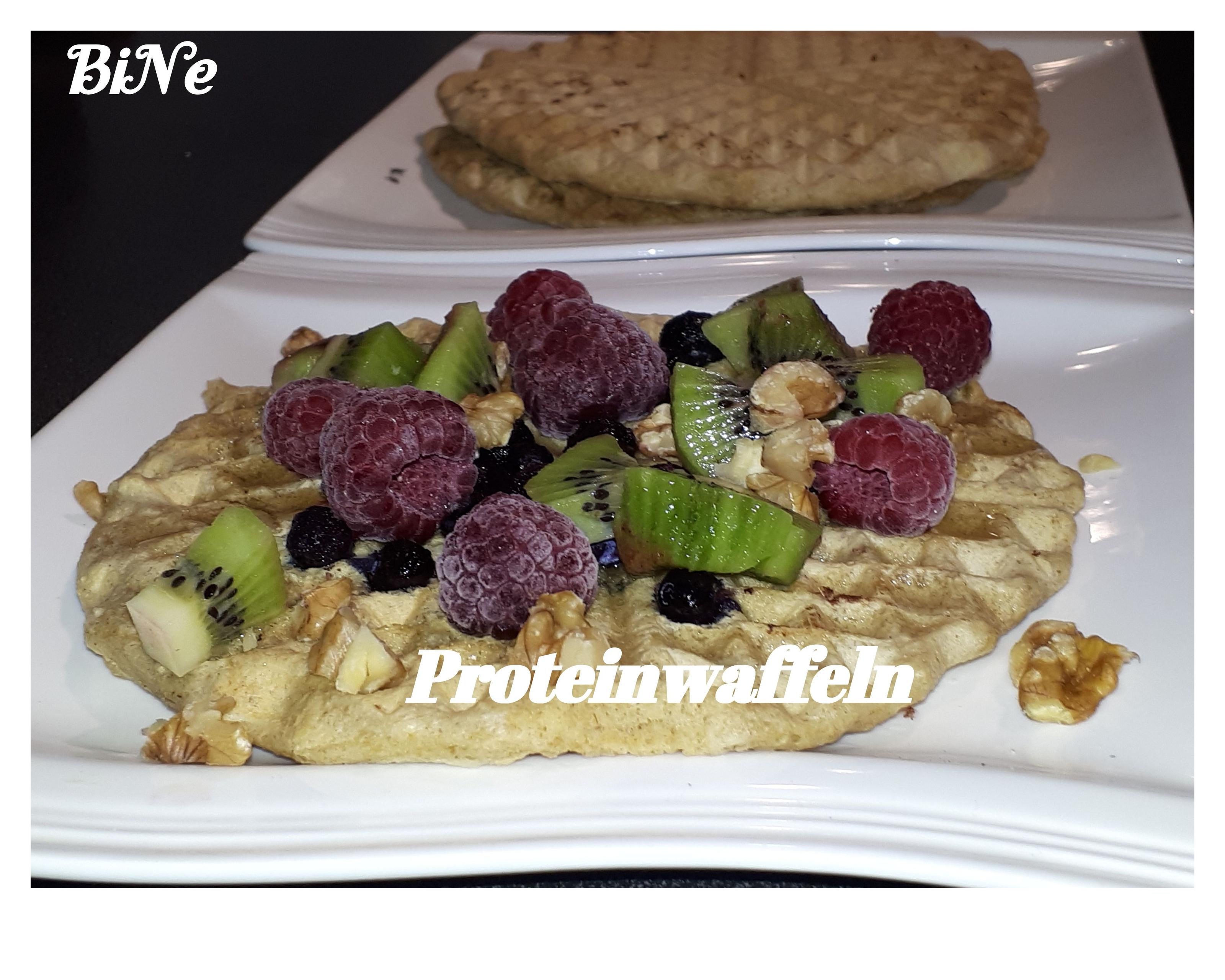 BiNe` S PROTEINWAFFELN - Rezept By Bine13100