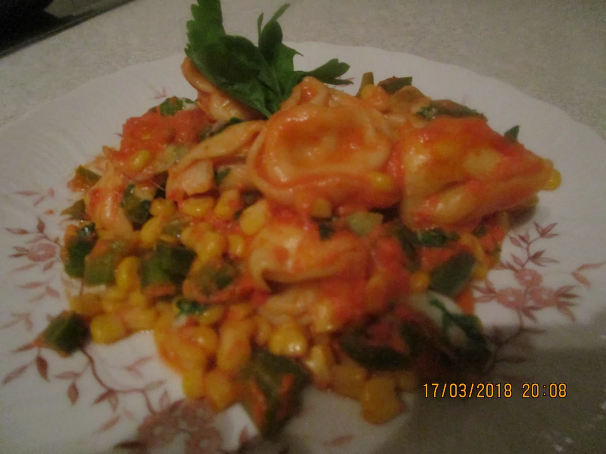 Gemüse-Tortelloni-Gratin - Rezept - Bild Nr. 5422