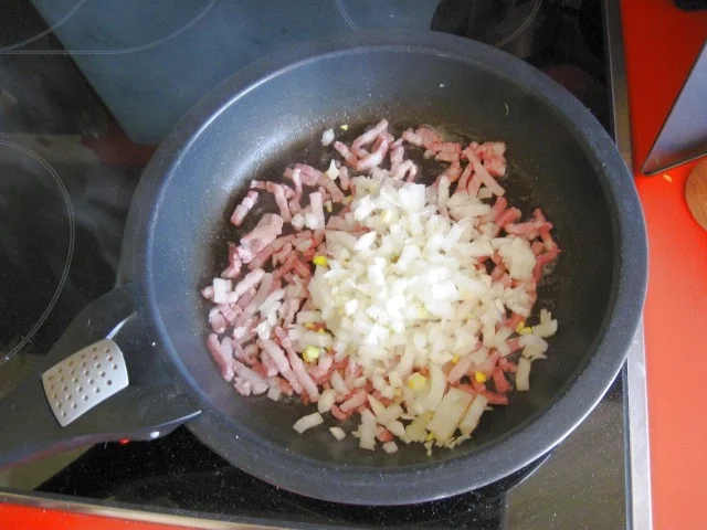 Rosenkohl Auflauf mit Bratwurst - Rezept - Bild Nr. 5427