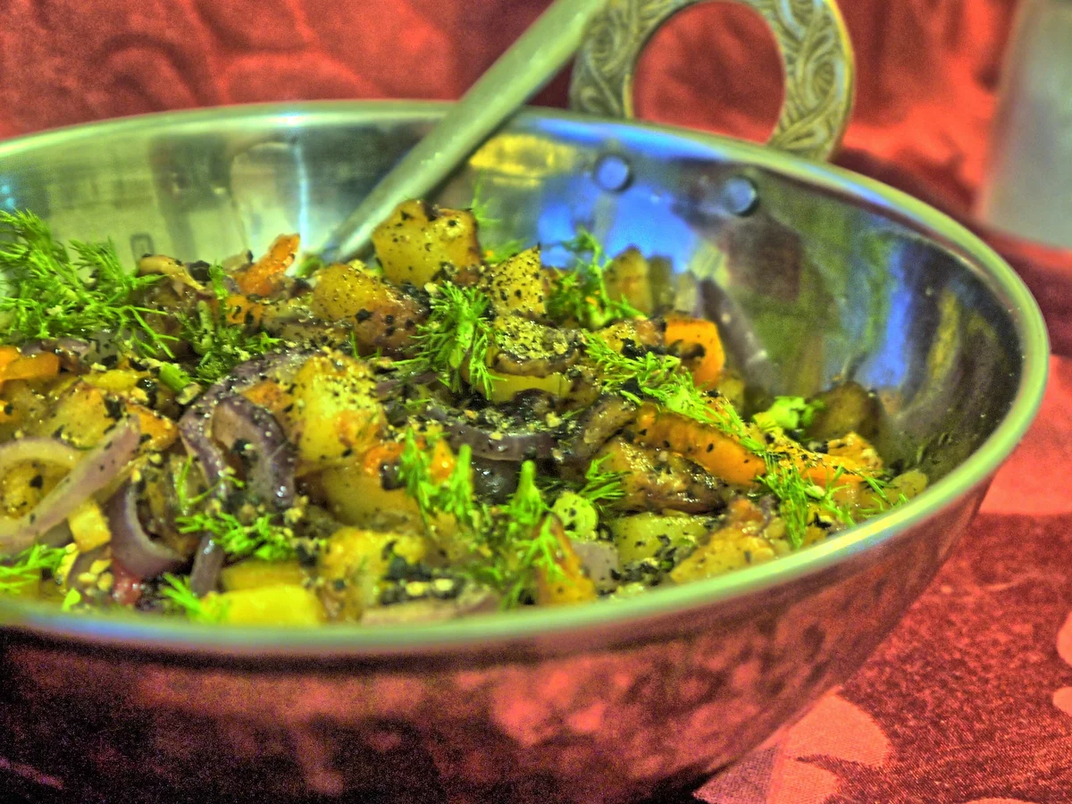 Rezept: Pikante Kartoffel.Fenchel-Pfanne Bild Nr. 2 Pikante Kartoffel.Fenchel-Pfanne - Rezept - Bild Nr. 2