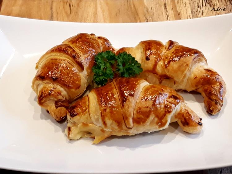 Fingerfood K Se Schinken Croissant Rezept Kochbar De