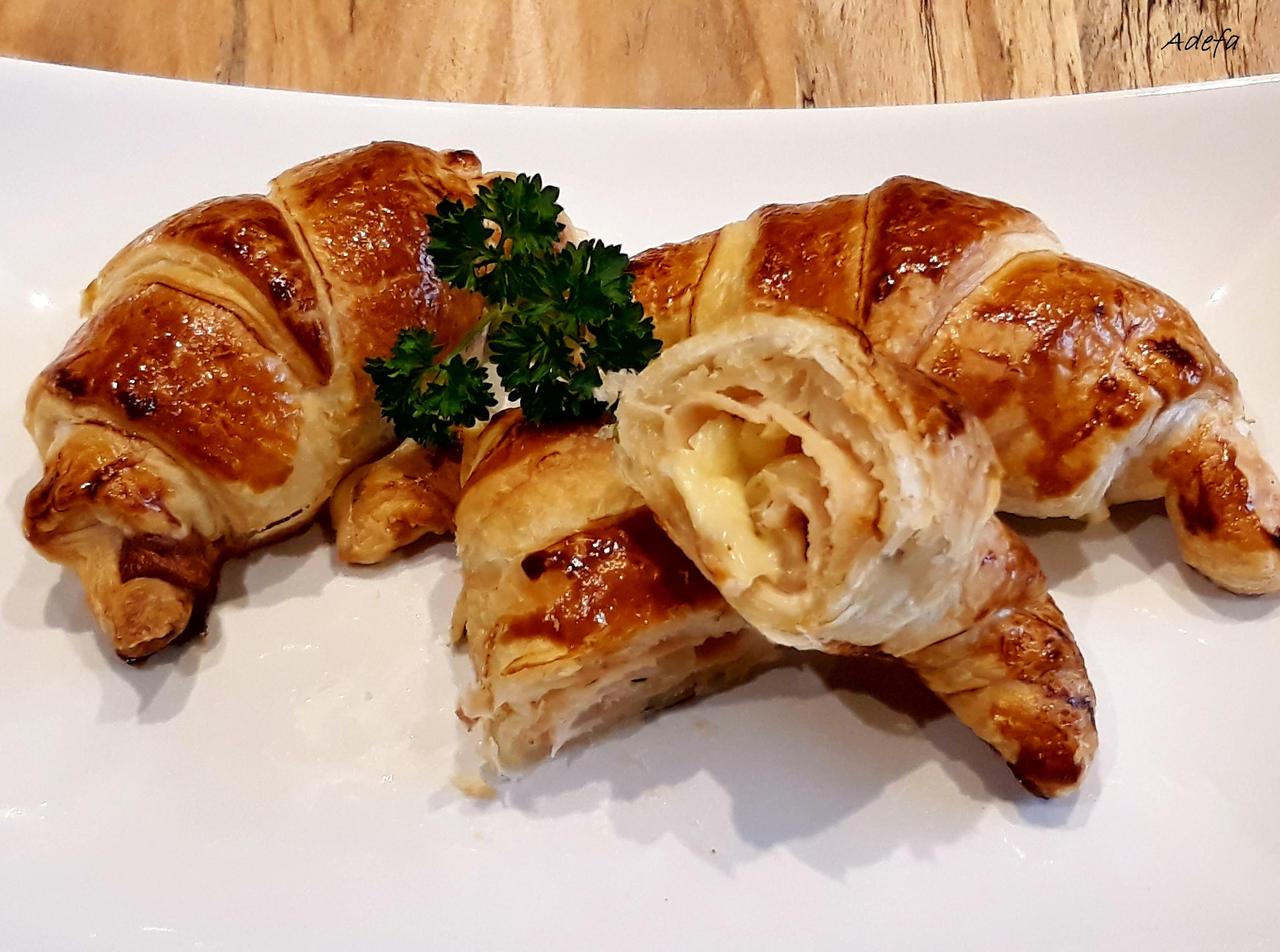 Bilder für Fingerfood...Käse - Schinken - Croissant - Rezept