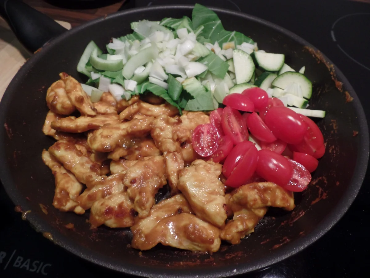 Hähnchen-Gemüse-Curry - Rezept - Bild Nr. 5435