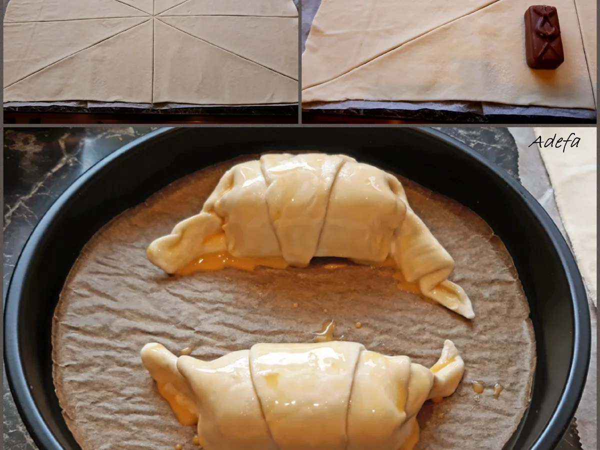 Fingerfood...MilkyWay Schoko - Croissant - Rezept - Bild Nr. 5427