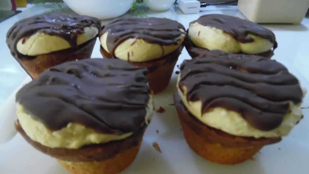 Donauwellen-Muffins - Rezept - Bild Nr. 5426