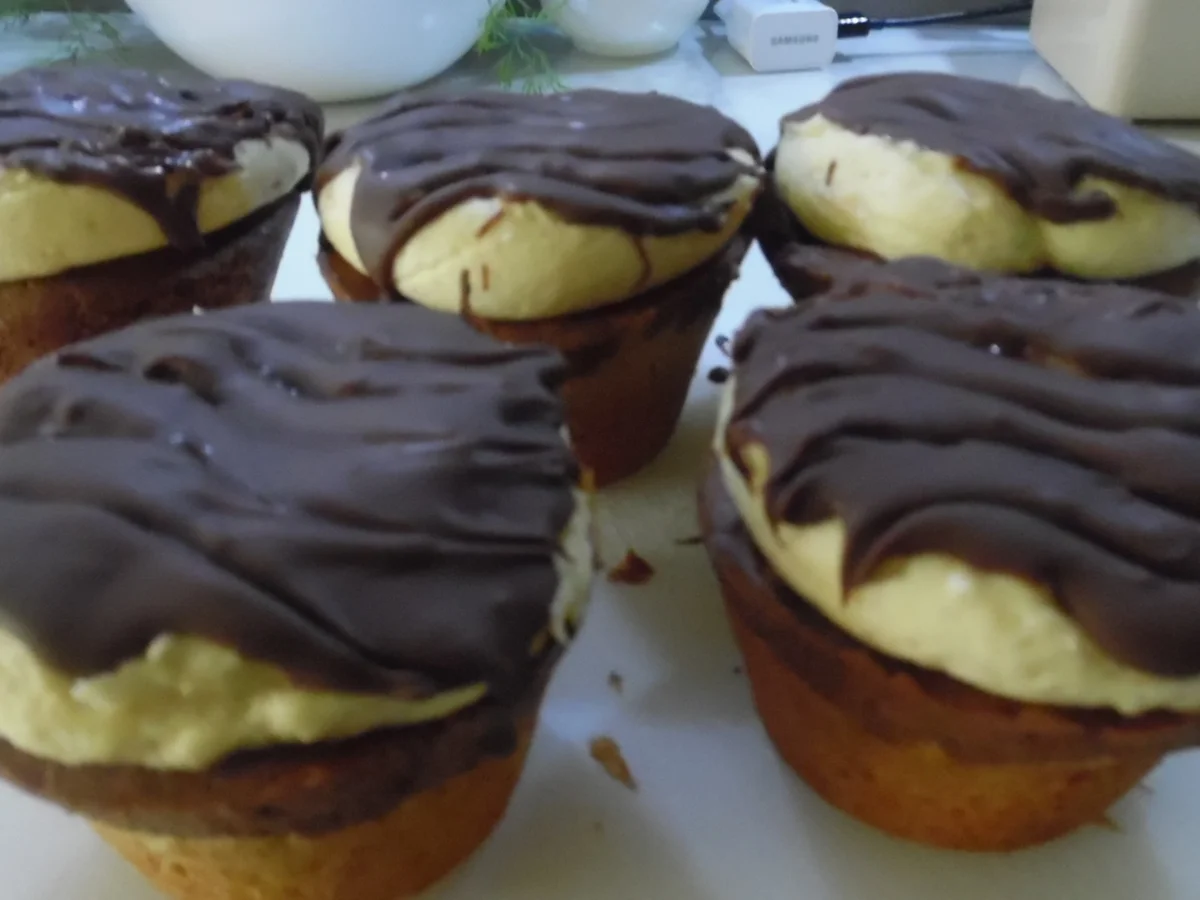 Donauwellen-Muffins - Rezept - Bild Nr. 5426