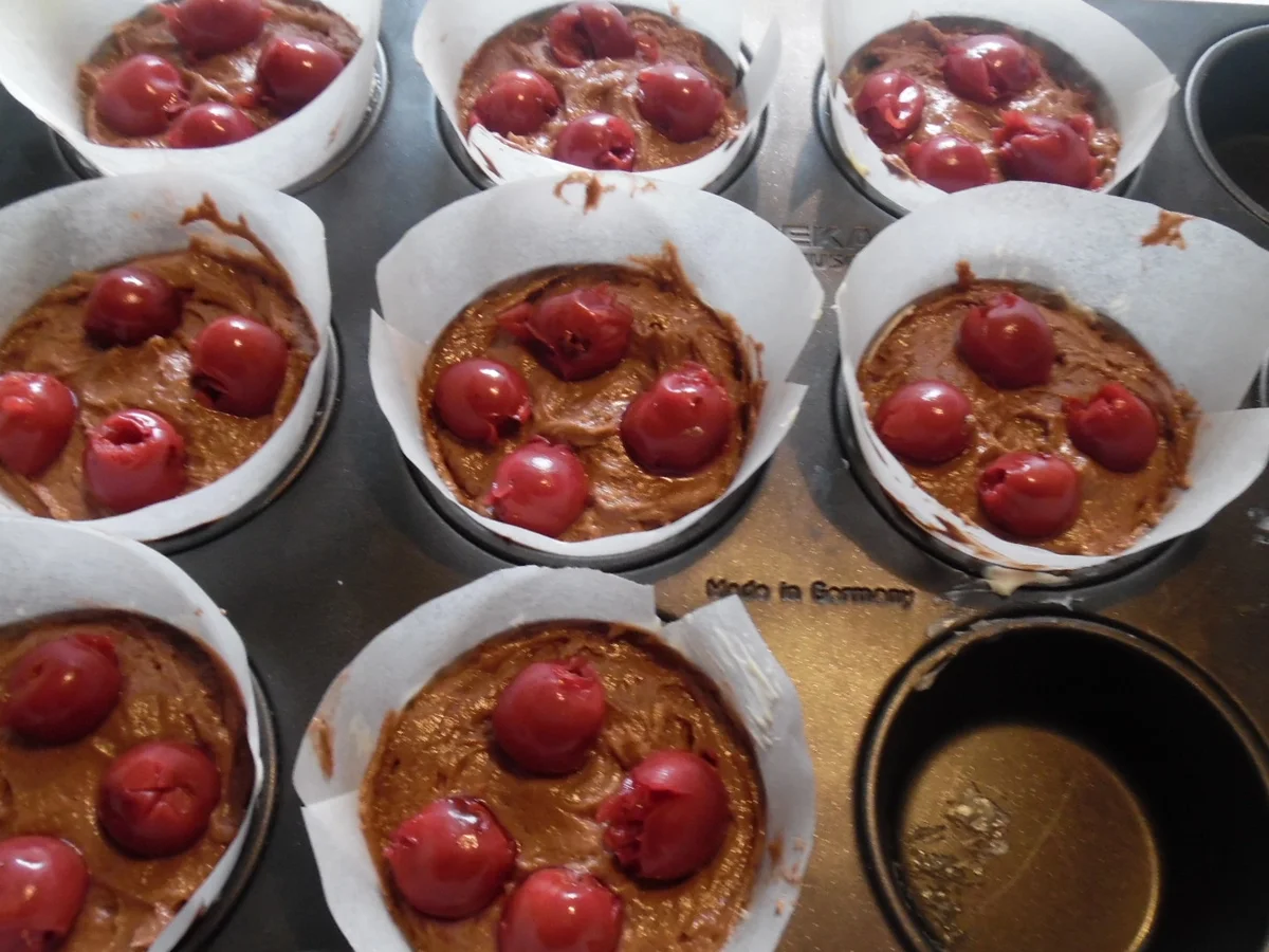 Donauwellen-Muffins - Rezept - Bild Nr. 5433