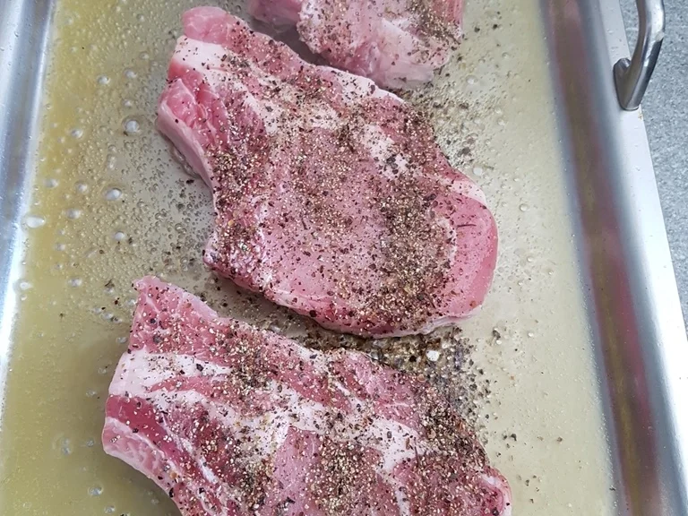 Kotelett vom Wollschwein à la Biggi - Rezept - Bild Nr. 5429