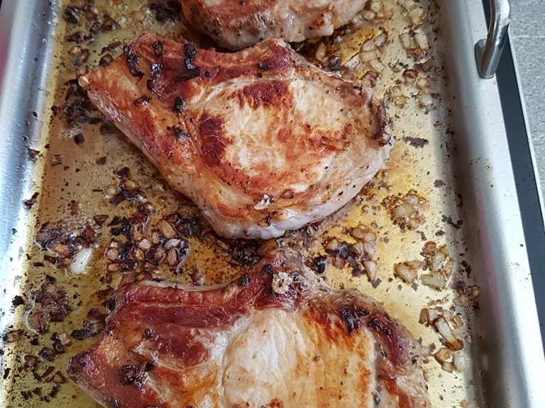 Kotelett vom Wollschwein à la Biggi - Rezept - Bild Nr. 5433