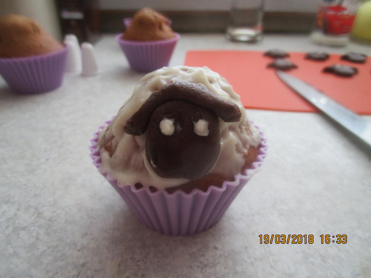 Muffins: Osterlämmchen - Rezept - Bild Nr. 5461